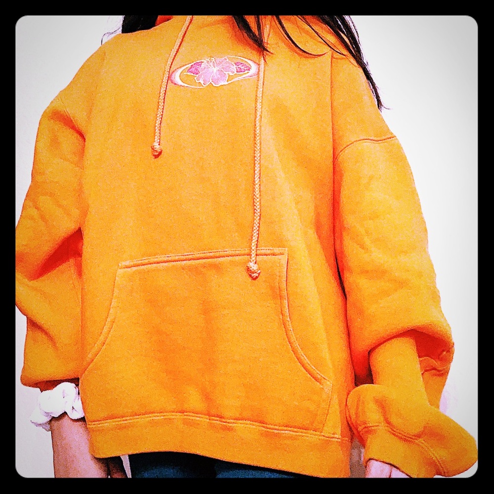 Orange Oversized Sweatshirt 🍊